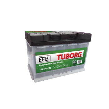 Akumulator Tuborg EFB 75Ah 760A TSE575-076