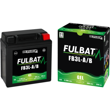 Akumulator Fulbat YB3L-A/B FB3L-A/B GEL 12V 3.2Ah 35A P+