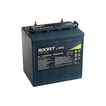 Akumulator Rocket L-890 8V 190Ah (C20), 155Ah (C5)