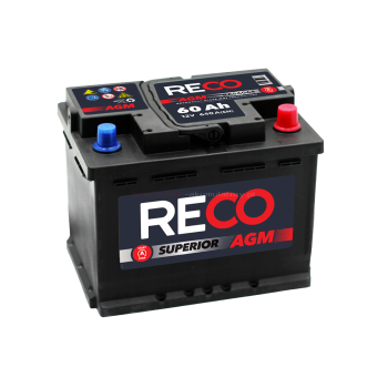 Akumulator RECO AGM RA56064 12V 60Ah 640A Start&Stop