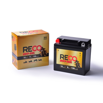 Akumulator RECO RB9L-GEL 12V P+ YB9L-B YB9L-GEL