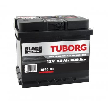 Akumulator Tuborg Black 12V 45Ah 390A L+ TB545-101