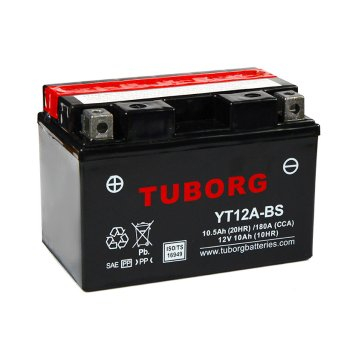 Akumulator Tuborg YT12A-BS 10.5Ah 180A AGM
