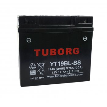 Akumulator Tuborg YT19BL-BS 18.9Ah 250A AGM 51913