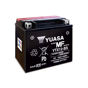 Akumulator motocyklowy Yuasa YTX12-BS 10.5Ah 180A