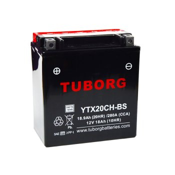 Akumulator Tuborg YTX20CH-BS 18.9Ah 280A AGM