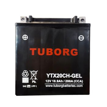 Akumulator Tuborg YTX20CH-GEL 18.9Ah 280A AGM