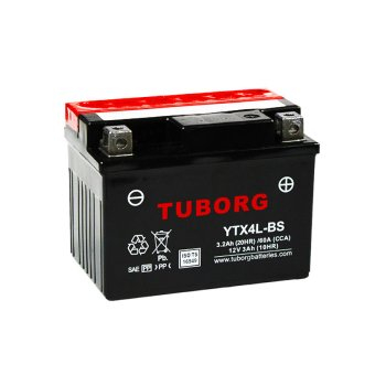 Akumulator Tuborg YTX4L-BS 3.2Ah 60A AGM