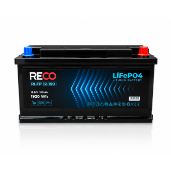 Akumulator LiFePO4 RECO RLFP12-150 L5 12,8V 150Ah BMS
