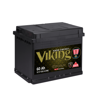 Akumulator Viking Bronze 12V 60Ah 510A VK60