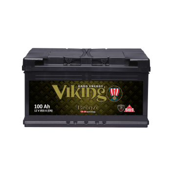 Akumulator Viking Bronze 12V 100Ah 850A VK100