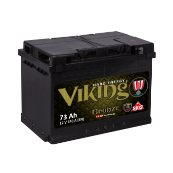 Akumulator Viking Bronze 12V 73Ah 640A VK73
