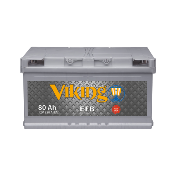 Akumulator Viking EFB 80Ah 850A 12V VKE80