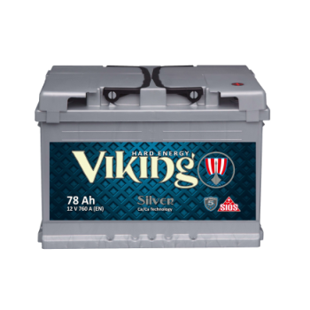 Akumulator Viking Silver 12V 78Ah 760A VKS78